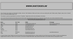 Desktop Screenshot of doetzkies.de